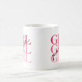 Mug Girl Power | Féministe moderne rose (Centre)