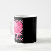Mug Girl Retro Jonas Groovy Flower First Name D 80's  (Devant gauche)
