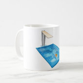 Mug Girl Swimming (Devant gauche)