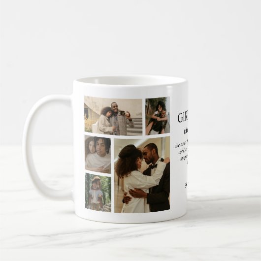 Mug Girlfriend Definition Photo Collage (Gauche)