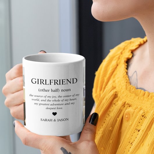 Mug Girlfriend Definition Photo Collage