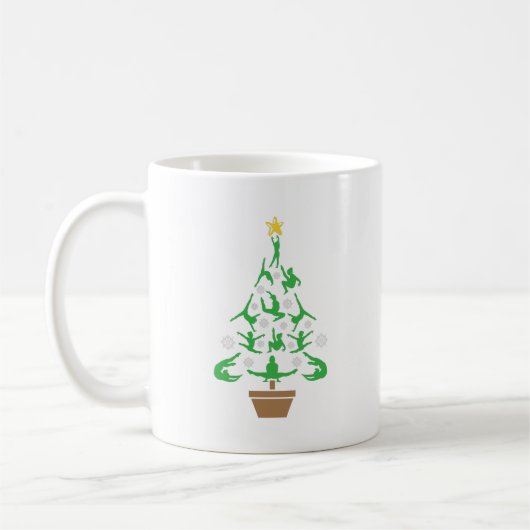 Mug Girls Gymnastique Arbre de Noël (Gauche)