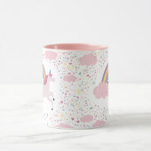 Mug Girls Rose Unicorn Rainbow Sparkle (Centre)