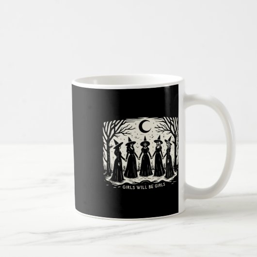 Mug Girls Sera Filles Sorcière Witchy Saison Éffrayant (Droite)