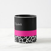 Mug Girly Giraffe Imprimer Cute rose Pompes Chaussures (Centre)