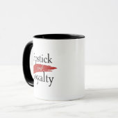 Mug Girly Makeup Lover Loyalty Slogan (Devant gauche)