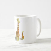 Mug Girrafe et girafe de bébé (Devant droit)