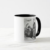 Mug Gitana de Grenade dansant le zorongo (Devant droit)