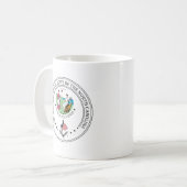 Mug Gîte de franc-maçonnerie de l'état de Caroline du (Devant gauche)