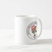 Mug Gîte de franc-maçonnerie de l'état de l'Illinois (Devant droit)