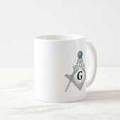 Mug Gîte de franc-maçonnerie de l'Etat d'Ihado (Devant droit)