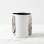 Mug Giuseppe Verdi, caricature, 1860's (Centre)