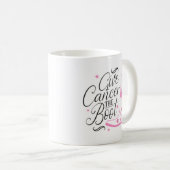 Mug Give Breast Cancer The Boot Pink Ribbon Awareness (Devant droit)