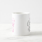 Mug Give Breast Cancer The Boot Pink Ribbon Awareness (Centre)
