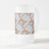 Mug givré au gingembre et blanc (Devant droit)