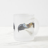 Mug givré Balbuzard blanc (Devant droit)
