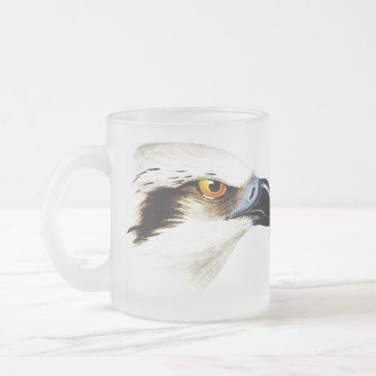 Mug givré Balbuzard blanc (Gauche)