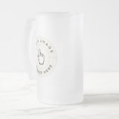 Mug givré - Personnalisé (ajouter image/texte) (Devant gauche)
