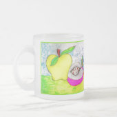 Mug givré Pommes Pop Art (Gauche)