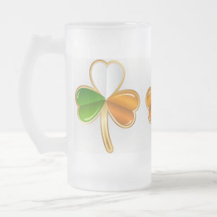 Mug givré Trèfle Irlandais