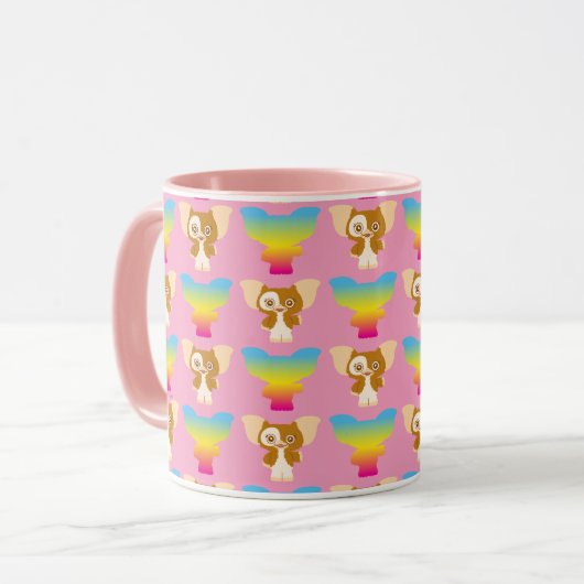 Mug Gizmo | Motif arc-en-ciel (Devant gauche)