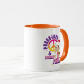 Mug Gizmo | Peace Love & Midnight Snacks (Devant droit)