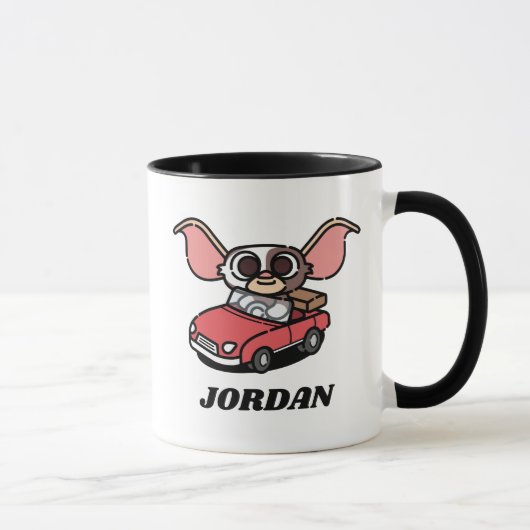 Mug Gizmo | Pilote comique mite | Ajouter Votre Nom (Droite)