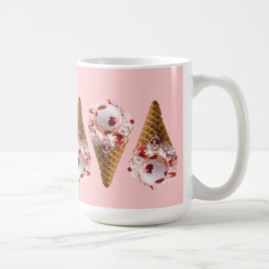 Mug Glace à la vanille de cerise (Droite)