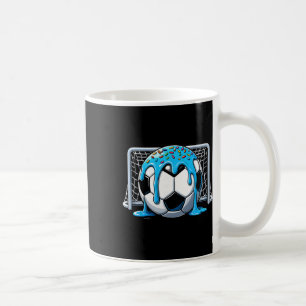 Mug Glace à l'égouttement de football Égouttement de g