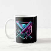 Mug Glace Baseball Drip Plaque Domicile Bats Cool Pour (Gauche)