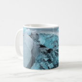 Mug Glace bleue sur la plage, Islande (Devant gauche)