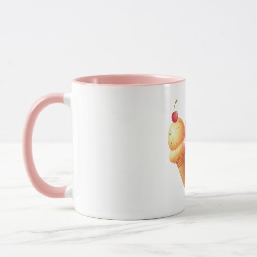 Mug Glace colorée (Gauche)