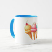 Mug Glace colorée (Devant gauche)