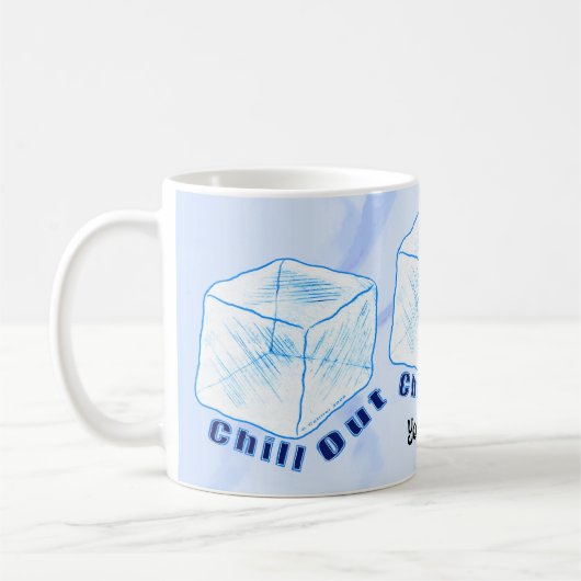 Mug Glace Cube Chill Out (Gauche)