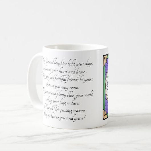 Mug Glace de Claddagh (Devant gauche)