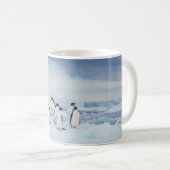 Mug Glace et neige | Adelie Penguins Antarctique (Devant droit)