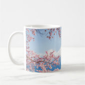 Mug Glace et neige | Cherry Blossoms Mt. Fuji Japon (Gauche)