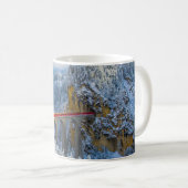 Mug Glace et neige | Express Bernina, Suisse (Devant droit)