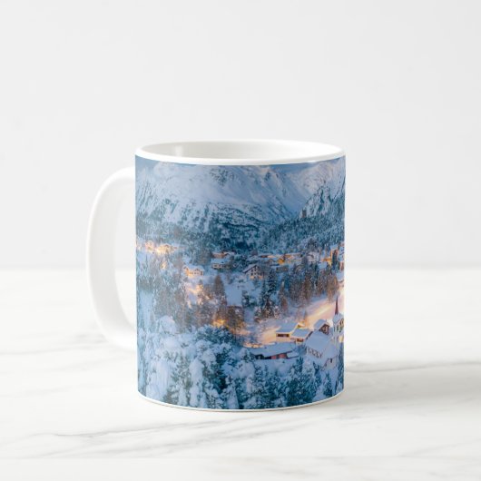 Mug Glace et neige | Graubunden, Engadin, Suisse (Devant gauche)