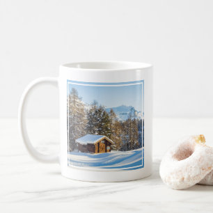 Mug Glace et neige Journal d'hiver Cabine Alpes suis
