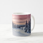 Mug Glace et neige | Lillehammer, Norvège (Devant droit)