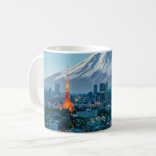 Mug Glace et neige   Mt. Fuji et Tokyo Skyline