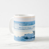 Mug Glace et neige | Ours polaire Iceberg Norvège (Devant gauche)