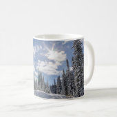 Mug Glace et neige | Sunrise Winter Snow Alberta, Cana (Devant droit)