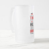 Mug glacé fier de mon héritage trinbagonais (Devant gauche)