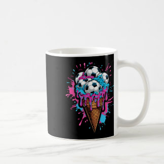 Mug Glace pour Enfants en Bas âge Football Art à l'Aqu