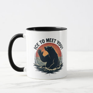 Mug Glace Pour Vous Rencontrer Ours Polaire Cadeau De