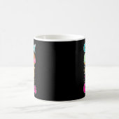 Mug Glace Rétro De L'été Avec Mes Lapins (Centre)