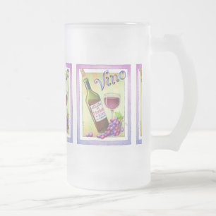 MUG GLACÉ - VINO ! Vous m'avez eu dès MERLOT !