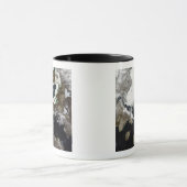 Mug Glaces de mer et sédiments visibles au Nunavut, Ca (Centre)